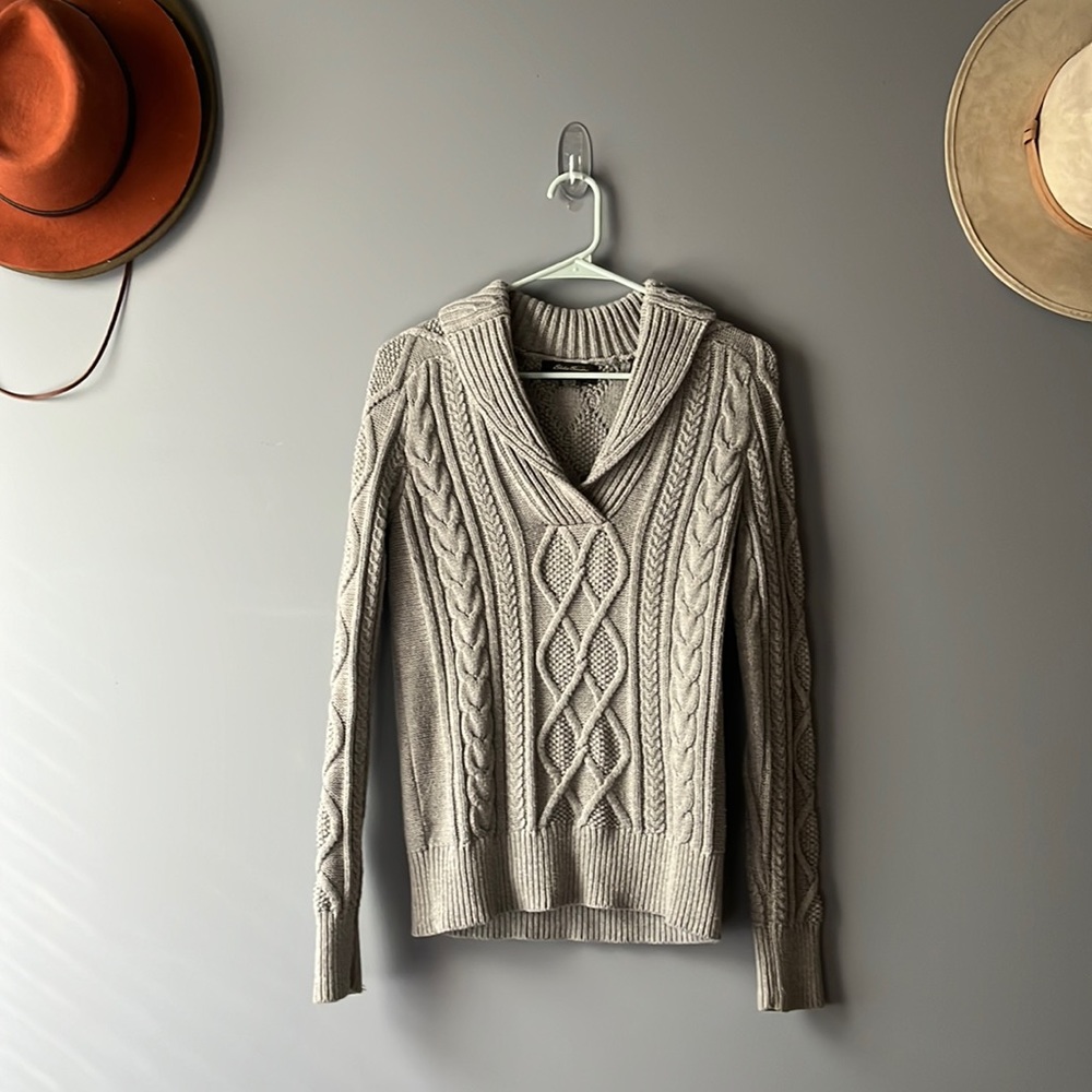 Eddie Bauer Cable Sweater